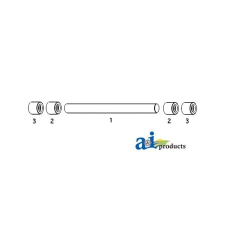 Bushing, Outer Load Control (Ref. 3) 3 X5 X1